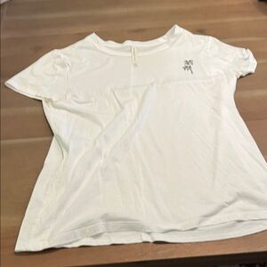 Babaton Cream Kids Tee with Palm Tree Accent